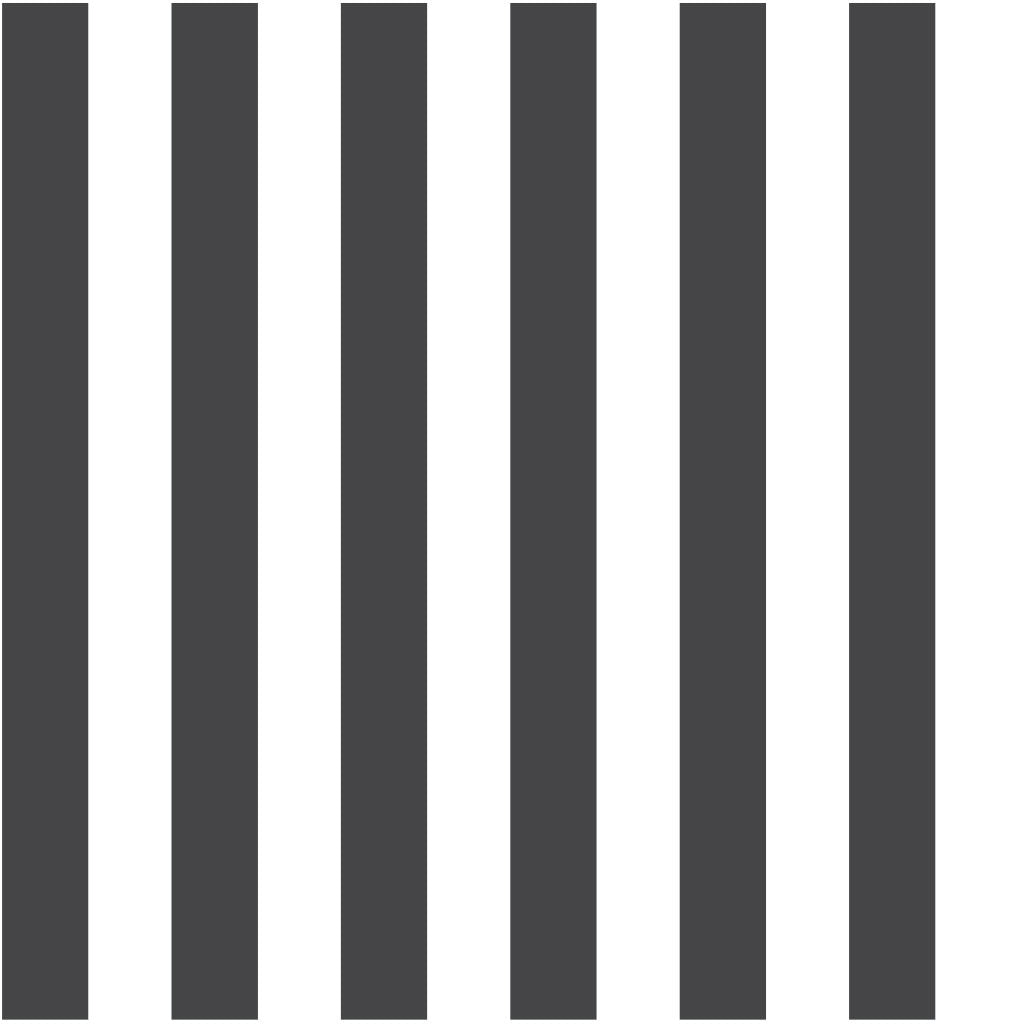 Striped Panel Grid — Charcoal Onyx & White