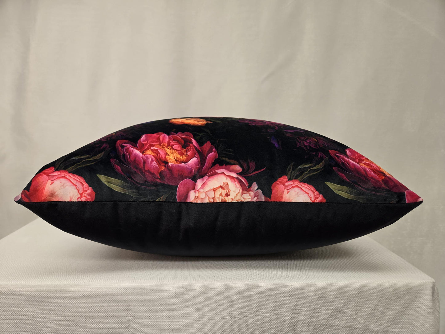 Moody Floral Fabric – Antique-Inspired Flowers for Drapery, Clothing, Pillows, Tablecloths, and Upholstery