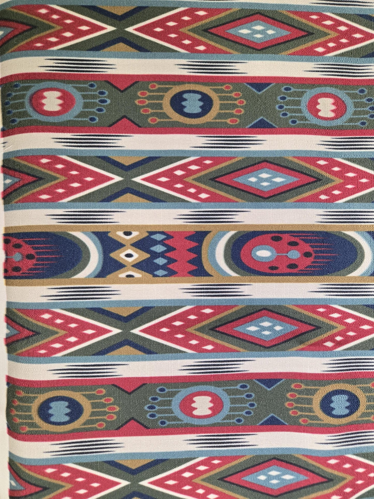 Native American-Inspired Fabric – Tribal Patterns on Plush Velvet for Drapery, Pillows, Upholstery, and Tablecloths