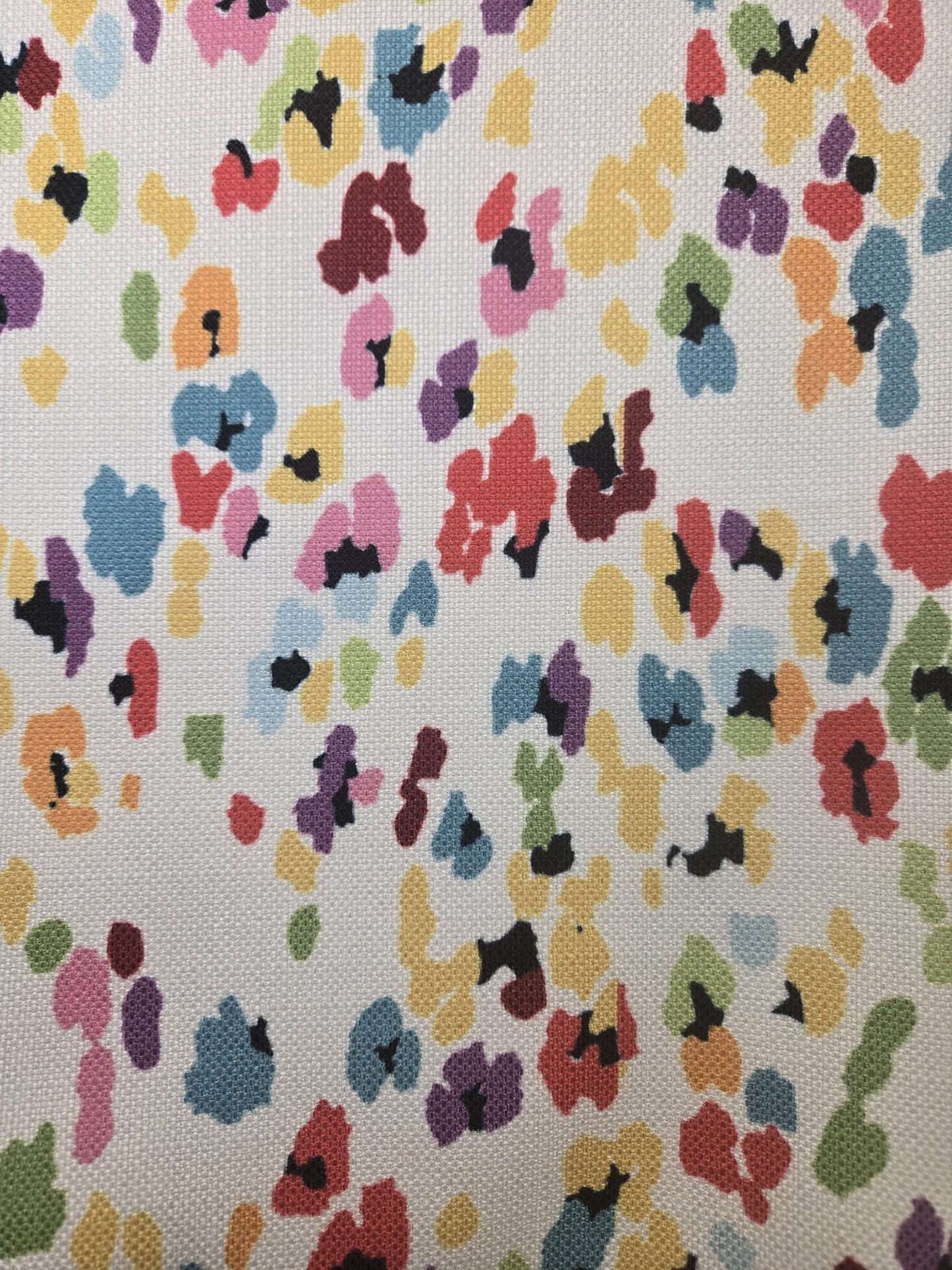 Rainbow Leopard Print Fabric – Funky Colorful Animal Print for Curtains, Upholstery, Tablecloths, and Pillows
