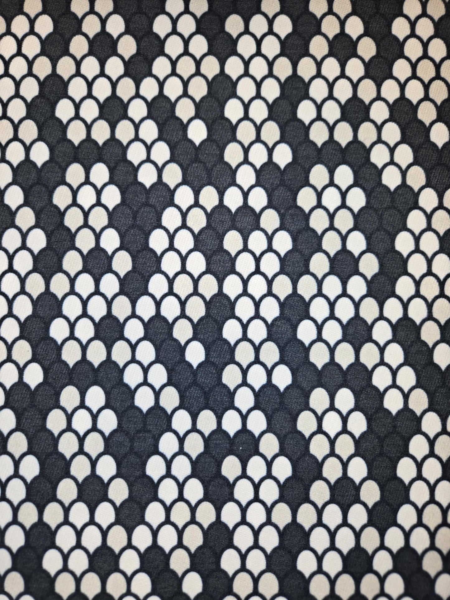 Python Snake Skin Print – Black, White or Emerald Green – Bold & Exotic Faux Linen, Upholstery and More