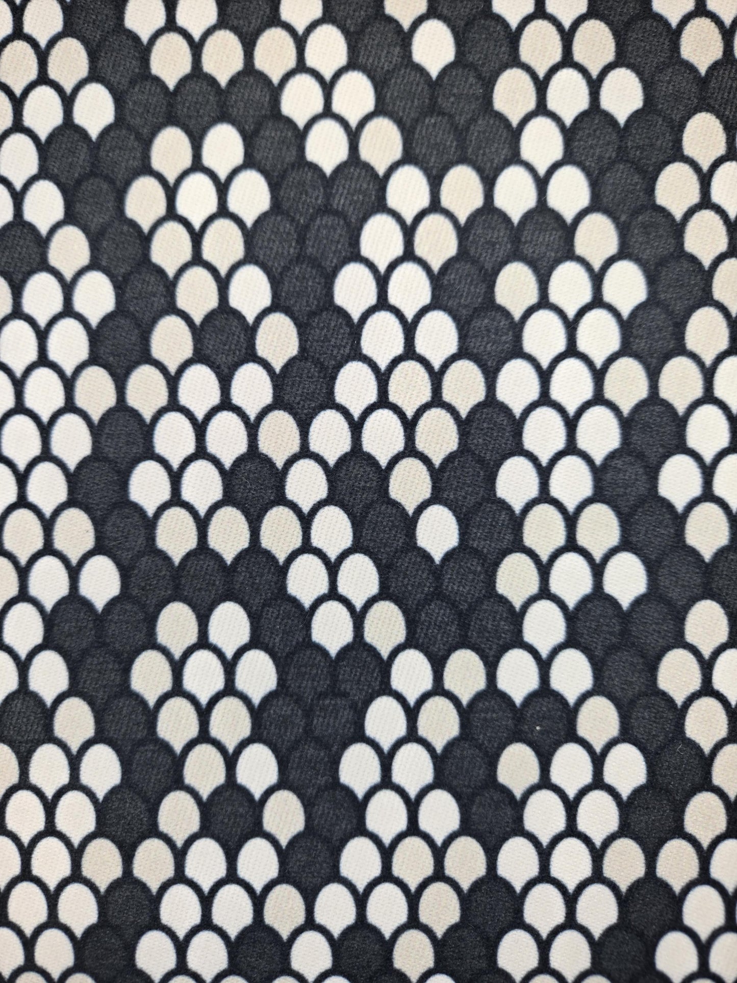 Python Snake Skin Print – Black, White or Emerald Green – Bold & Exotic Faux Linen, Upholstery and More