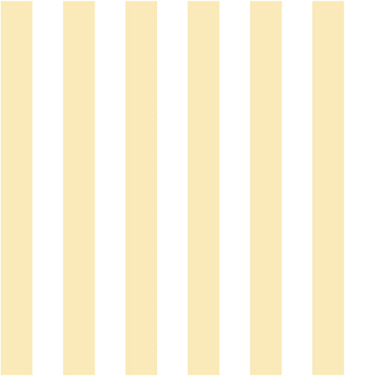 Striped Panel Grid — Butter Yellow & White