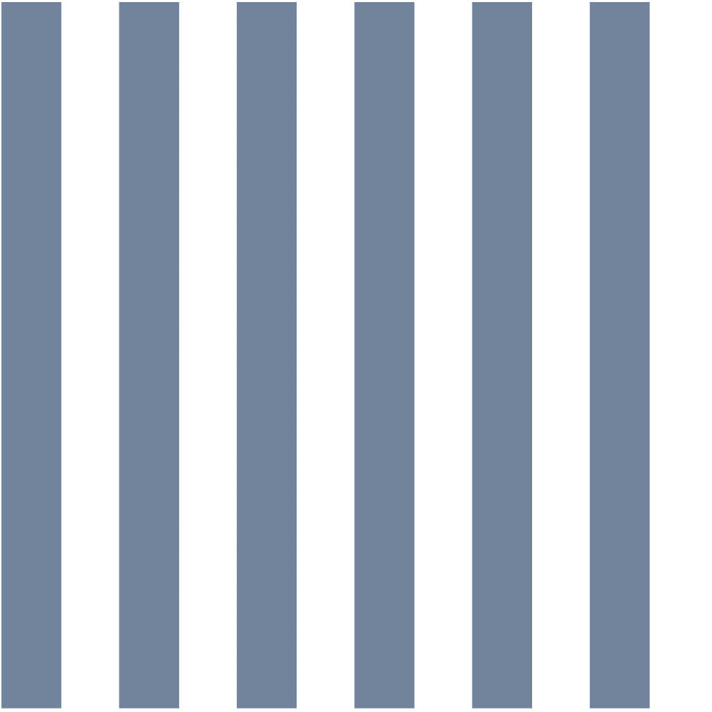 Striped Panel Grid — Desert Blue & White