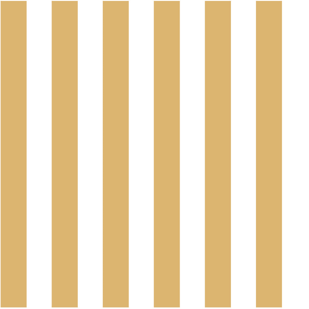 Striped Panel Grid — Golden Rod & White