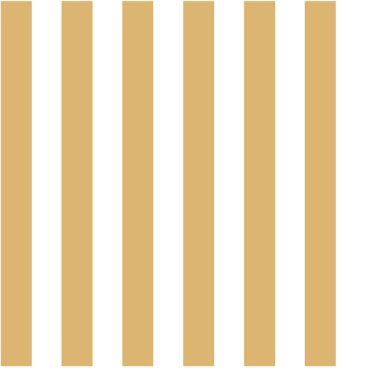 Striped Panel Grid — Golden Rod & White