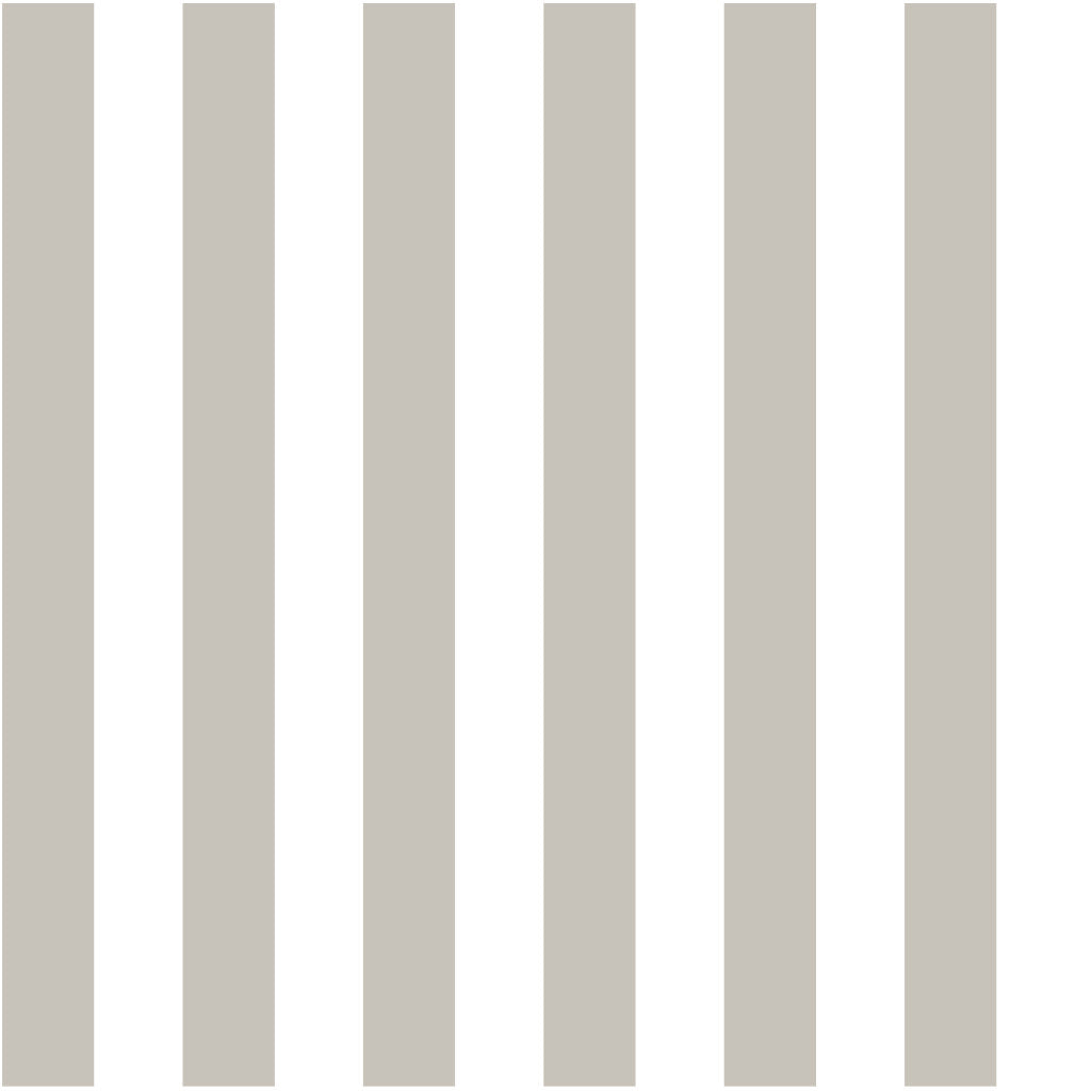 Striped Panel Grid — Greige & White