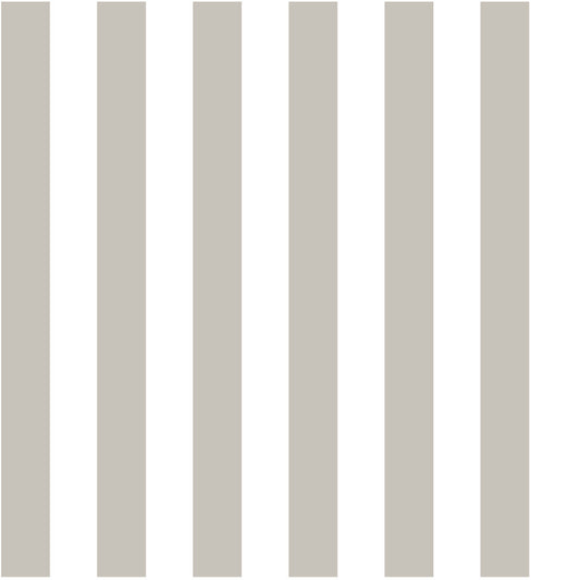 Striped Panel Grid — Greige & White