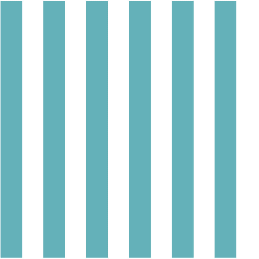 Striped Panel Grid — Sea Green & White