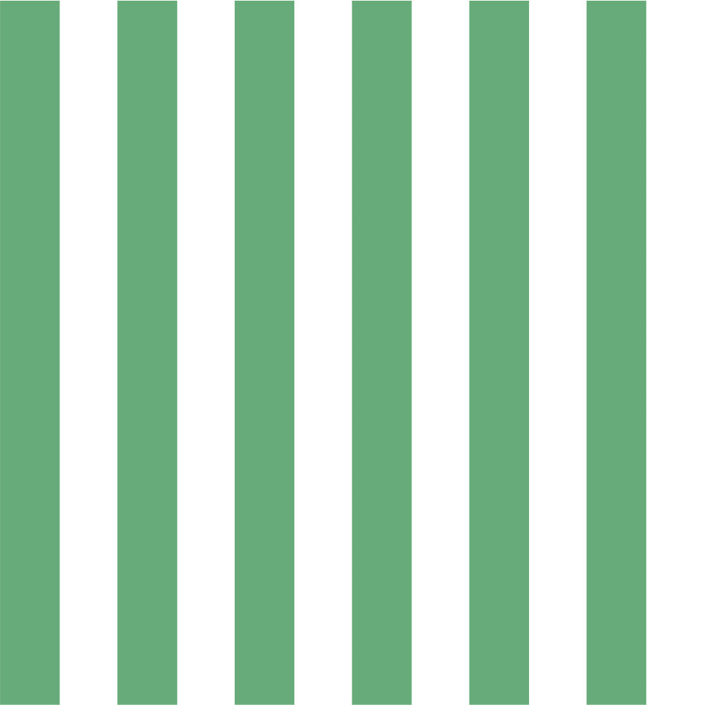 Striped Panel Grid — Spring Green & White