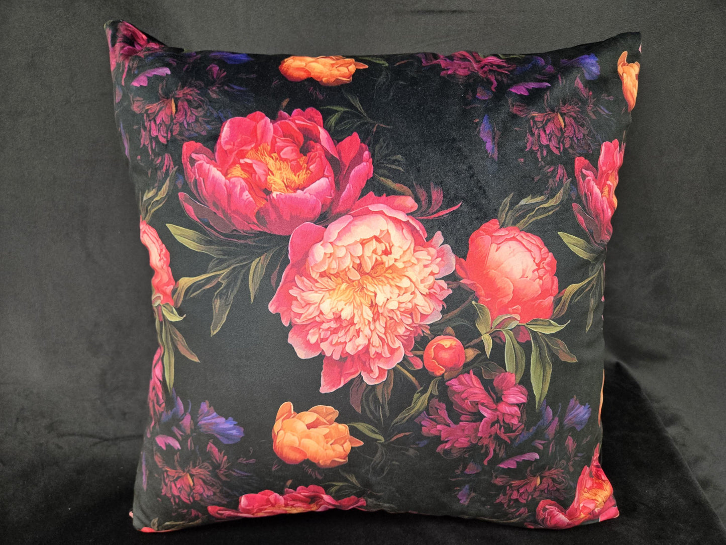 Moody Floral Fabric – Antique-Inspired Flowers for Drapery, Clothing, Pillows, Tablecloths, and Upholstery