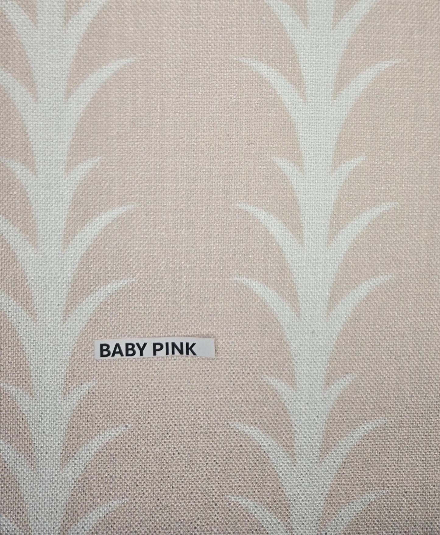 Acanthus Stripe Fabric – Soft Faux Linen, Drapery, Pillows, Upholstery, Material by the Yard
