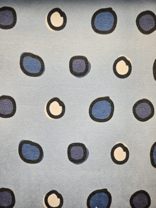 Blue Polka Dot Pattern – Playful & Timeless Design for Pillows, Home Décor and More