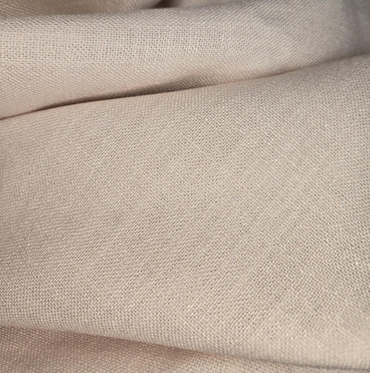 Tissue Pink Fabric - Soft Linen Look 60" Wide