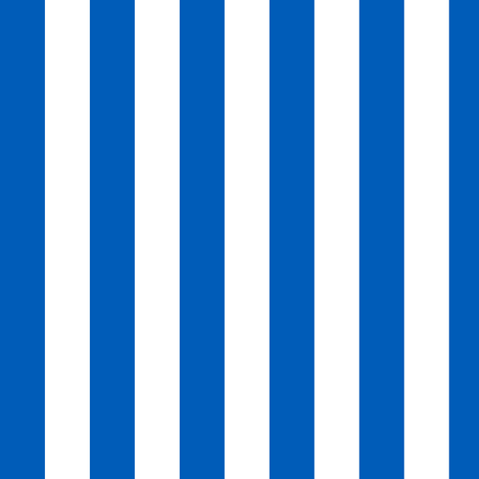 Vertical Twin Stripe — Blue/White/Blue
